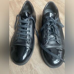 Porsche design black leather sneaker size 12